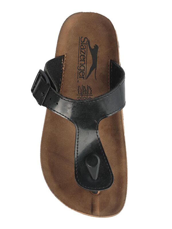 STAR Kız Çocuk Terlik Siyah Rugan - Görsel 6