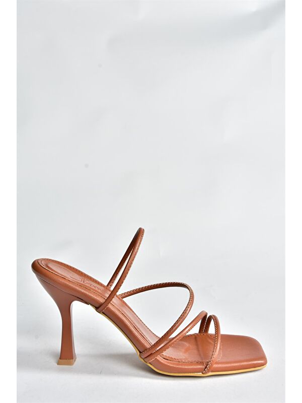 Taba Kalın Topuklu Kadın Ayakkabı P590033909 - Görsel 6