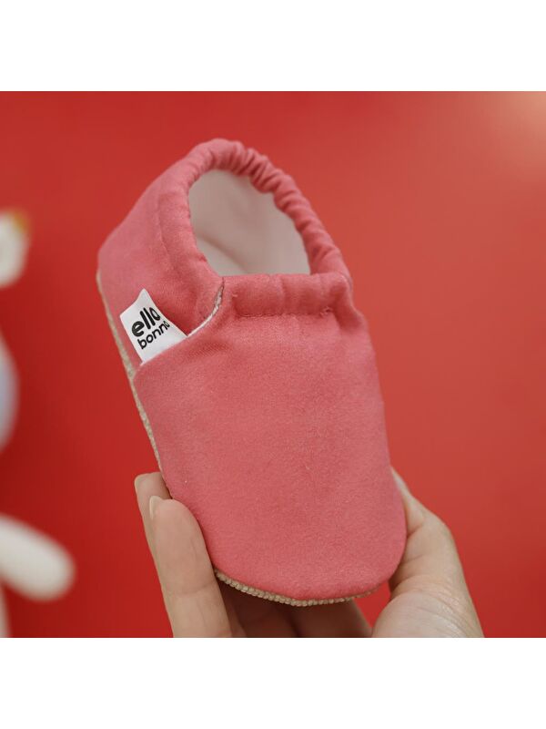 Desenli Bebek Patiği, Kaydırmaz Taban, Ev Kreş Ayakkabısı Panduf - Görsel 6