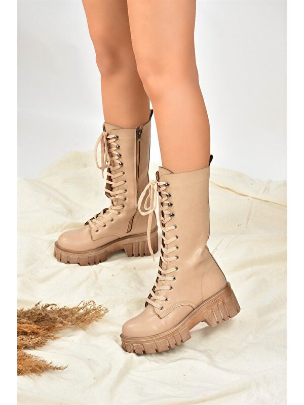 L9960810 Ten Kadın Çizme - Görsel 3