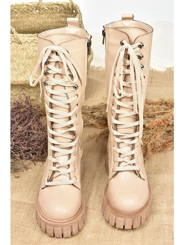 L9960810 Ten Kadın Çizme - Görsel 6