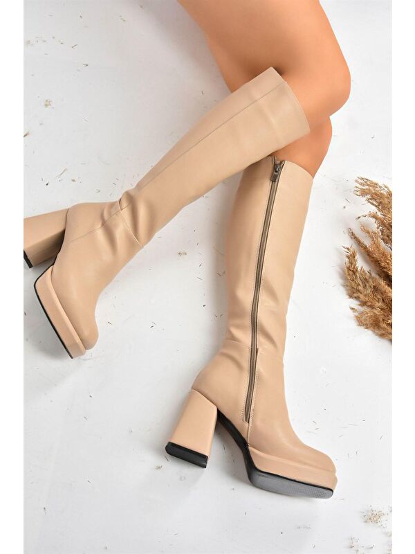 L2823901 Ten Kadın Çizme - Görsel 3