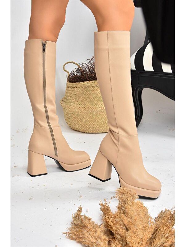 L2823901 Ten Kadın Çizme - Görsel 4