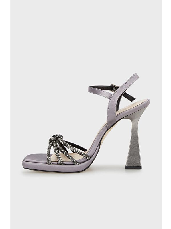 Parlak Taşlı Abiye Ayakkabı 347440 - Görsel 3