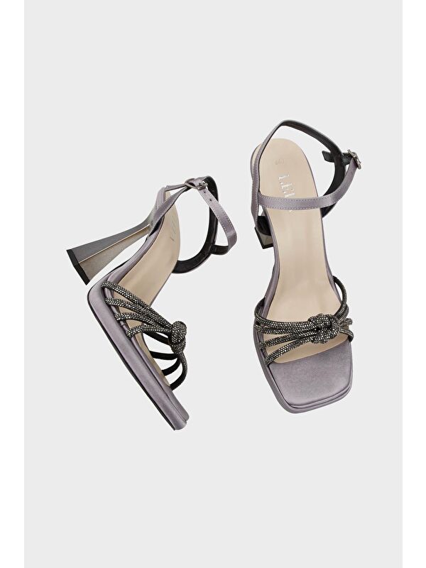 Parlak Taşlı Abiye Ayakkabı 347440 - Görsel 6