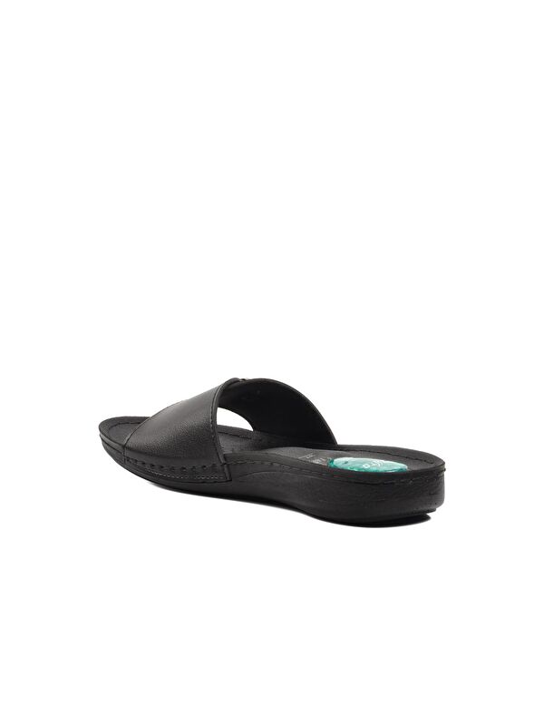 Siyah Anatomik Jel Taban Kadın Terlik 6811 Z - Görsel 5