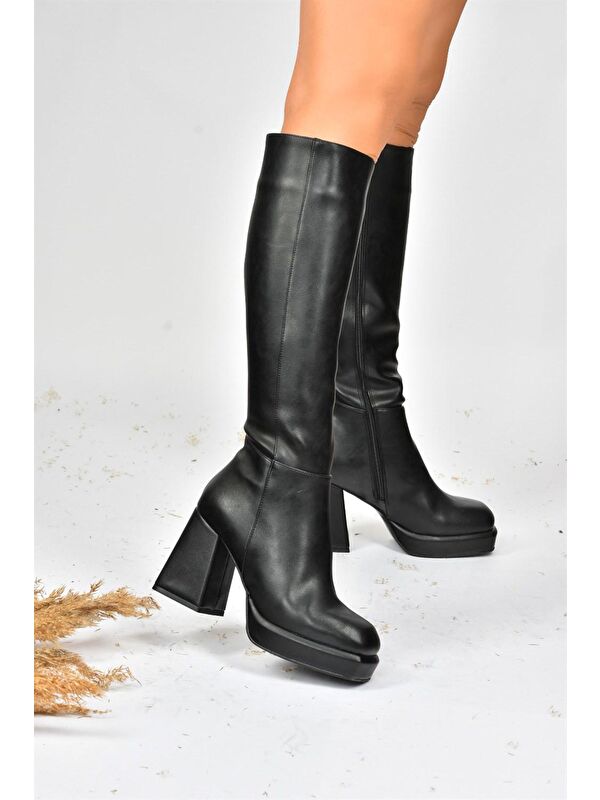 L2823901 Siyah Kadın Çizme - Görsel 3