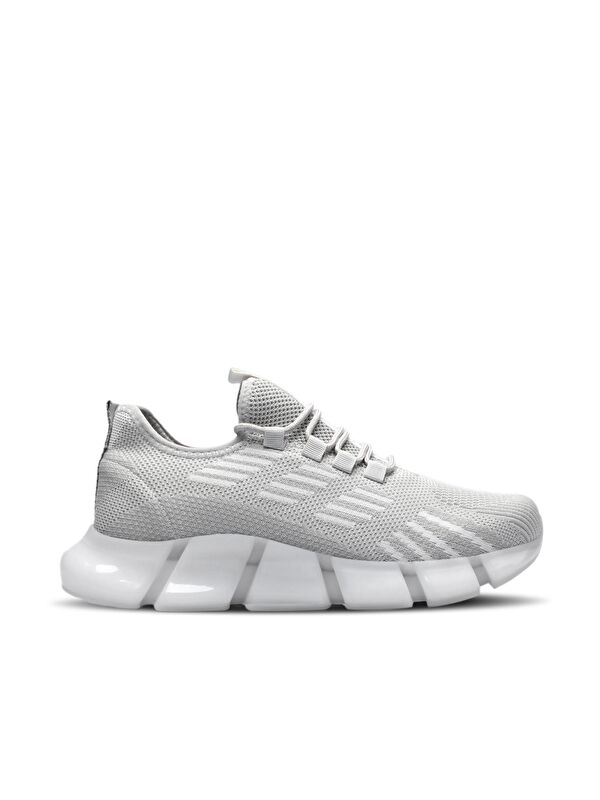 ZANDER Sneaker Erkek Ayakkabı Gri / Beyaz - Görsel 2