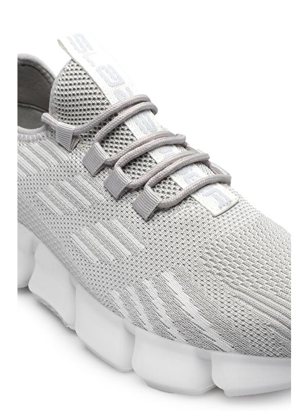 ZANDER Sneaker Erkek Ayakkabı Gri / Beyaz - Görsel 5