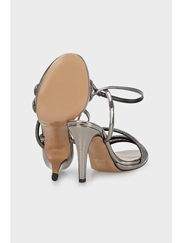 Taşlı Topuklu Abiye Kadın Ayakkabı 3475871733 - Görsel 5