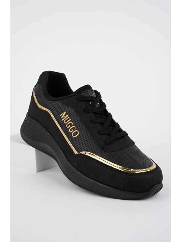 Happy Kadın Ortopedik Günlük Bağcıklı Şık Rahat Sneaker Spor Ayakkabı - Görsel 5