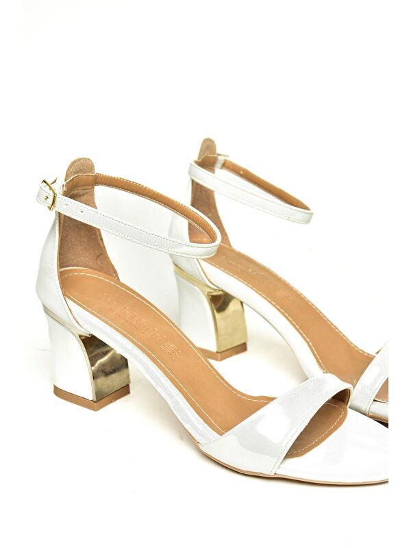 U8202315 Sedef Kadın Topuklu Ayakkabı - Görsel 4