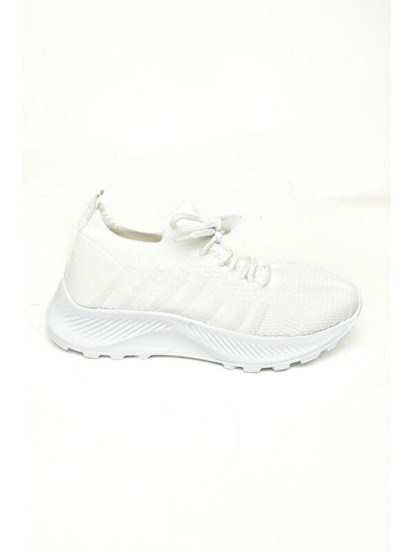 U2390040 Beyaz Kadın Sneakers - Görsel 2