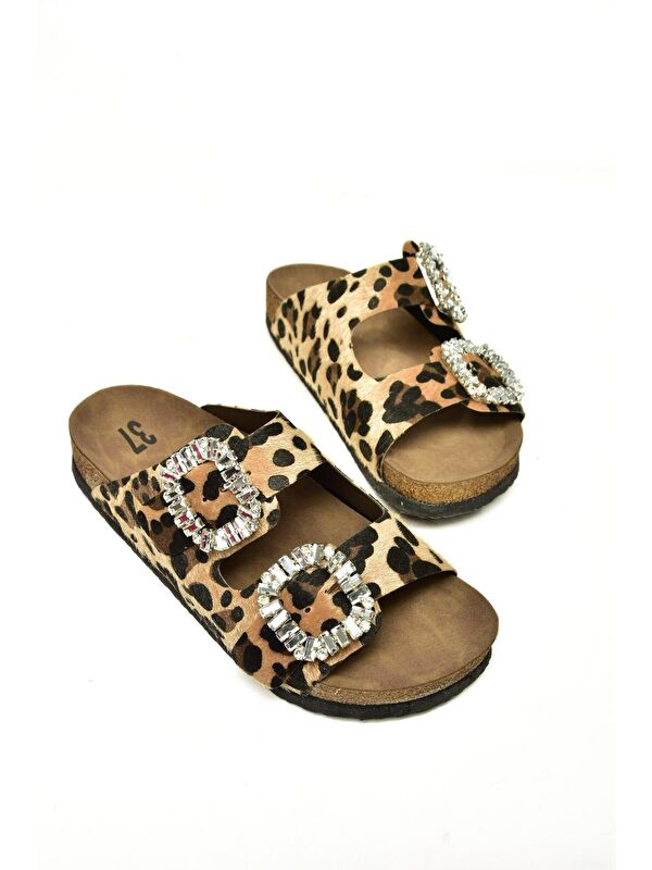 K7776048 Taba Kadın Terlik - Görsel 4