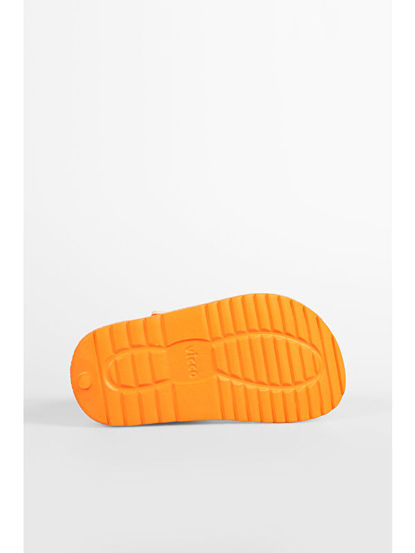 Krixi Hafif Unisex Çocuk Orange Sandalet - Görsel 8