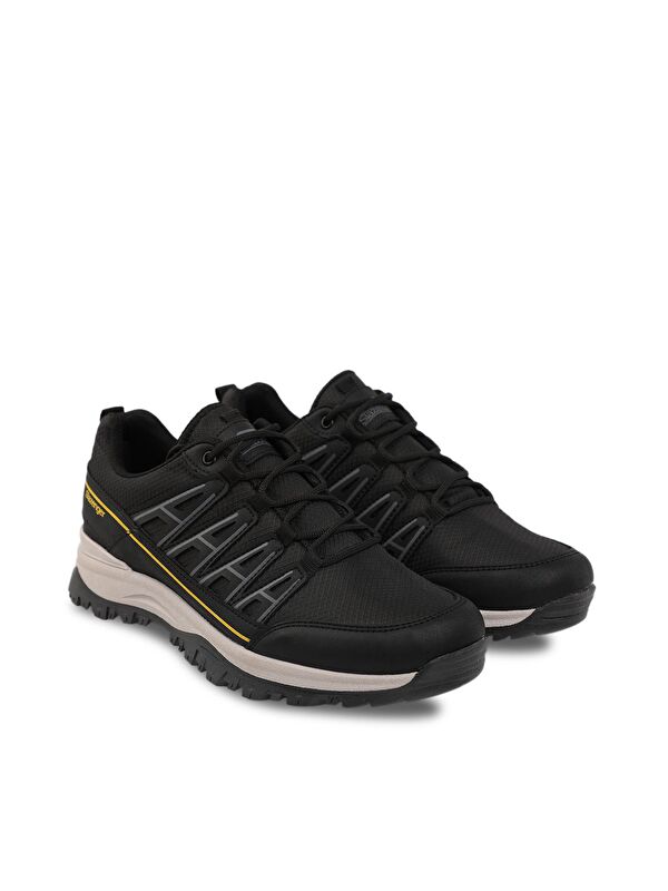 KIERA I Sneaker Kadın Ayakkabı Siyah / Sarı - Görsel 3