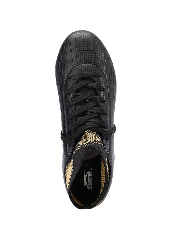 HADAS KRP Erkek Çocuk Futbol Ayakkabı Siyah / Sarı - Görsel 6