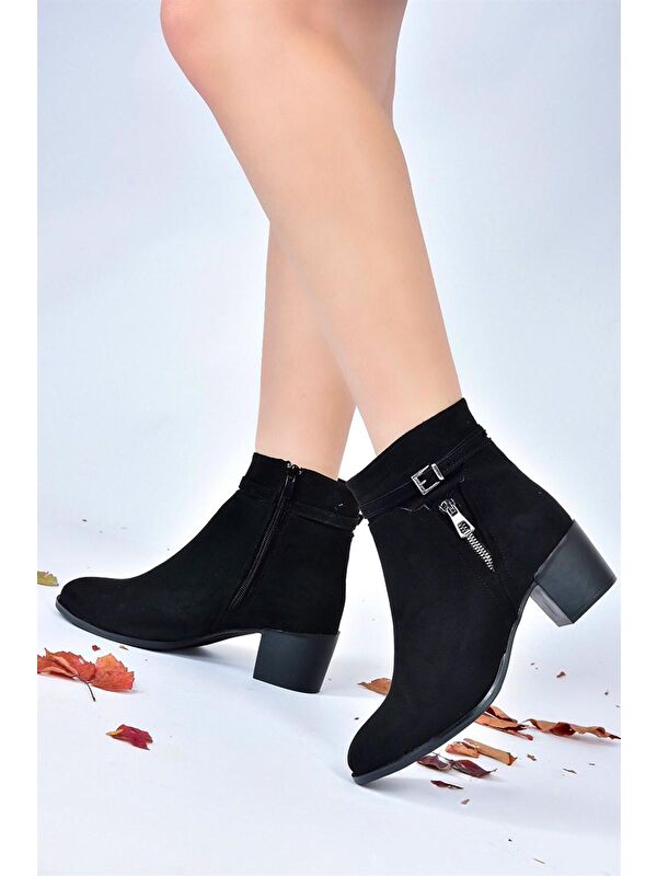 L6741552 Siyah Kadın Bot - Görsel 3