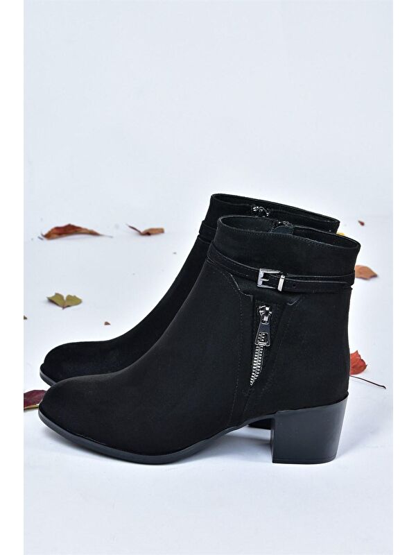 L6741552 Siyah Kadın Bot - Görsel 5