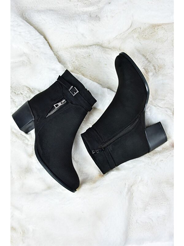 L6741552 Siyah Kadın Bot - Görsel 6
