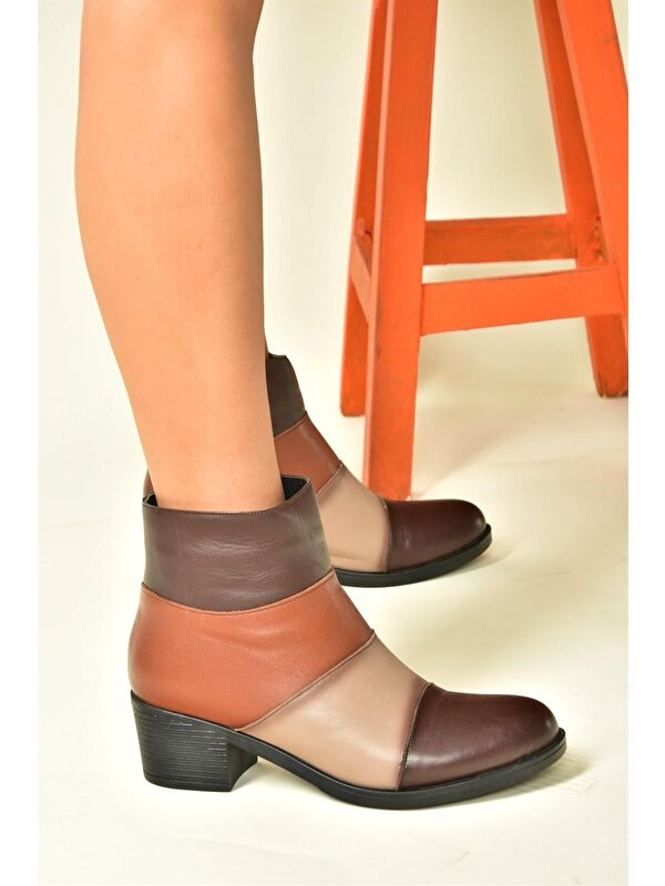 N5557030 Vizon/Taba Kadın Bot - Görsel 2