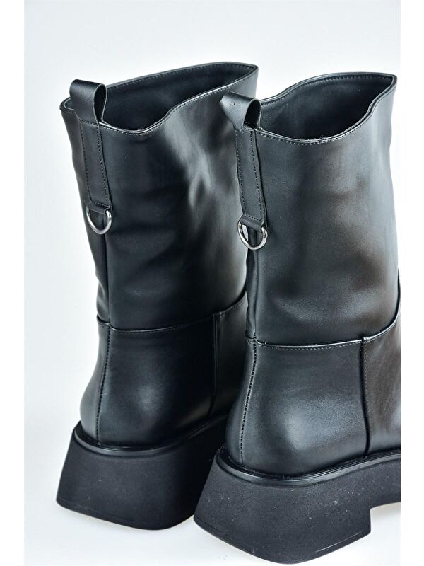 L6100671 Siyah Kadın Bot - Görsel 6