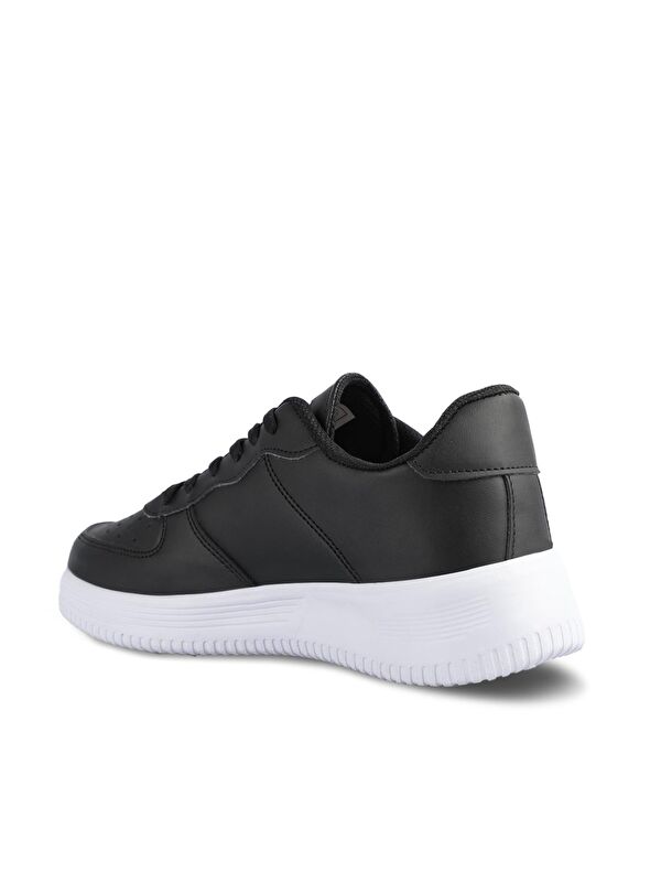 EKUA Sneaker Erkek Ayakkabı Siyah / Beyaz - Görsel 4