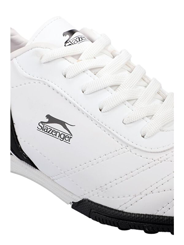 HENRIK HS Erkek Çocuk Halı Saha Beyaz / Siyah Futbol Ayakkabısı - Görsel 5