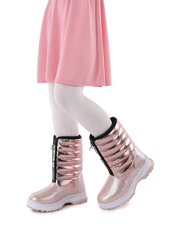 Vakko Fermuarlı Kız Çocuk Kar Botu Arz 2732 - Görsel 3