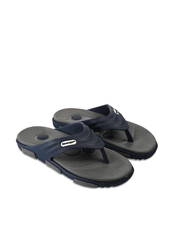 OPAL Erkek Çocuk Terlik Lacivert / Gri - Görsel 4