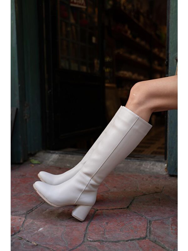 Çizme Bej - Görsel 5