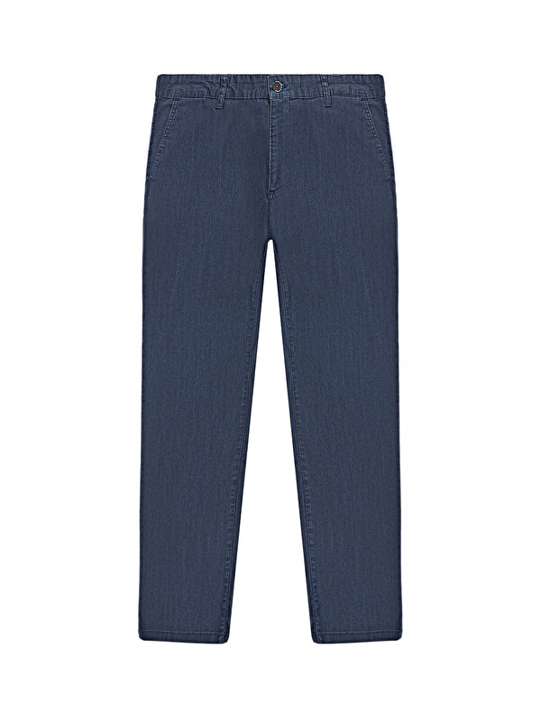 Kiğılı Relax Fit Rahat Kesim Denim Look Jean Pantolon