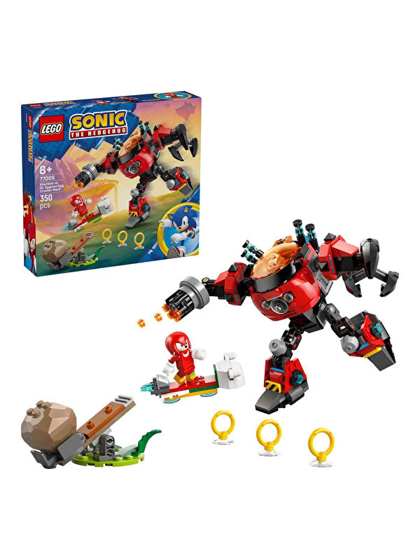 Lego Sonic the Hedgehog Knuckles, Dr. Eggman’ın Egg Crusher Robotuna Karşı 77005