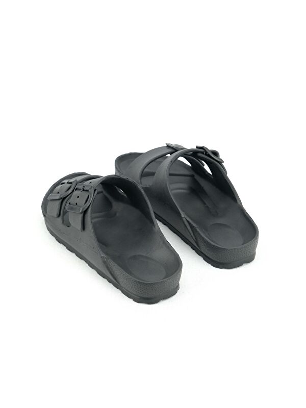 Yazlık Kadın Çift Toka Ayarlanabilir Banyo Bahçe Plaj Havuz Terlik - Görsel 6