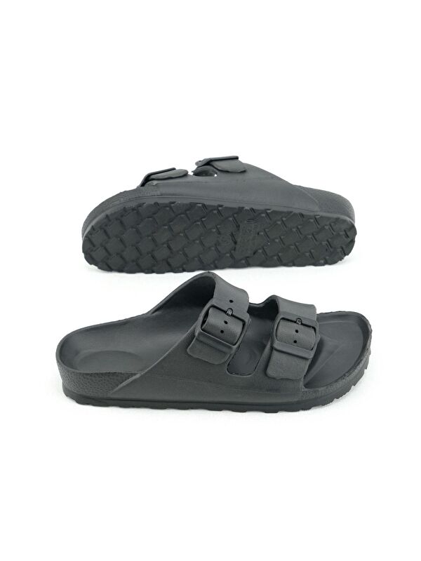 Yazlık Kadın Çift Toka Ayarlanabilir Banyo Bahçe Plaj Havuz Terlik - Görsel 7