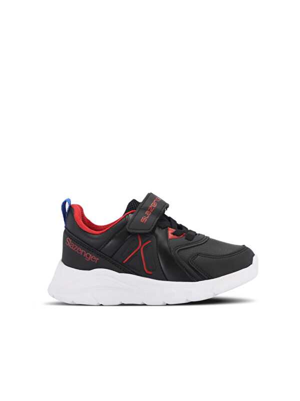 VACATION I Unisex Çocuk Sneaker Ayakkabı Siyah / Kırmızı - Görsel 2