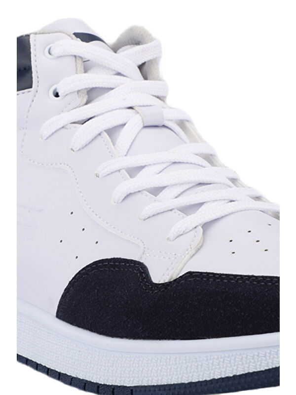PACE Kadın Sneaker Ayakkabı Beyaz / Lacivert - Görsel 5