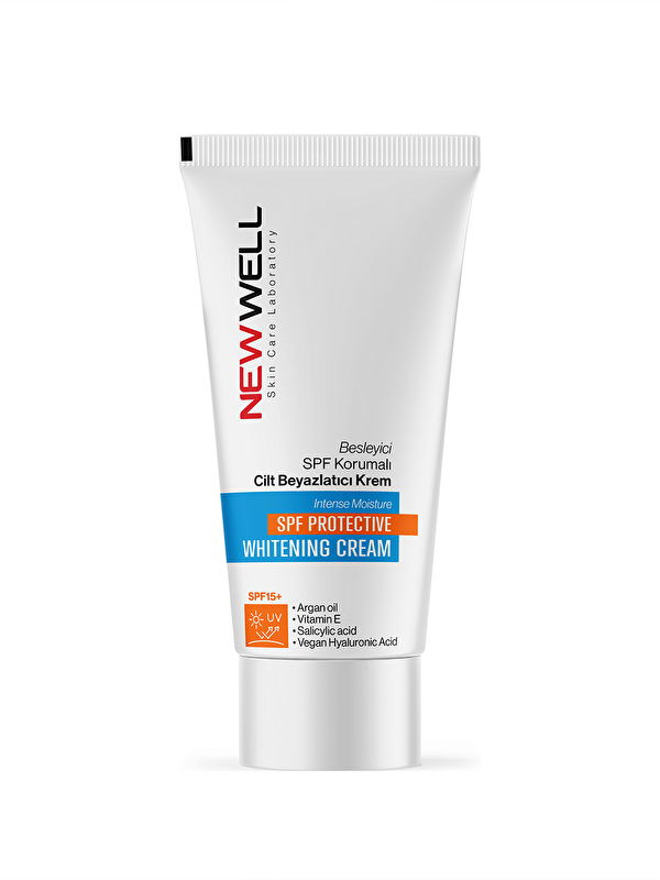New Well Besleyici SPF Korumalı Cilt Beyazlatıcı Krem