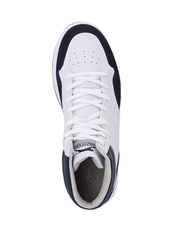 PACE Kadın Sneaker Ayakkabı Beyaz / Lacivert - Görsel 6