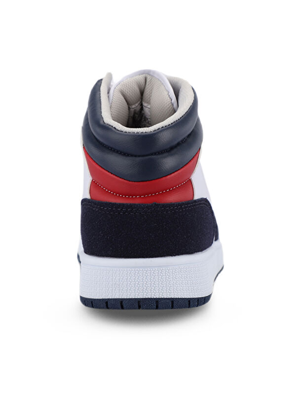 PACE Kadın Sneaker Ayakkabı Beyaz / Lacivert - Görsel 7