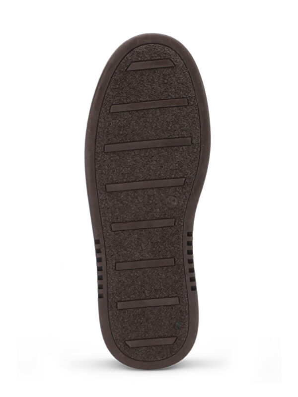 DAPHNE HIGH Erkek Sneaker Ayakkabı Bej / Kahve - Görsel 8