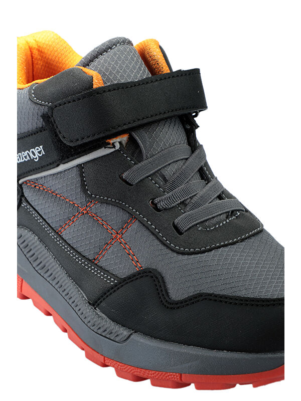 KETI I Unisex Çocuk Bot Koyu Gri - Görsel 5