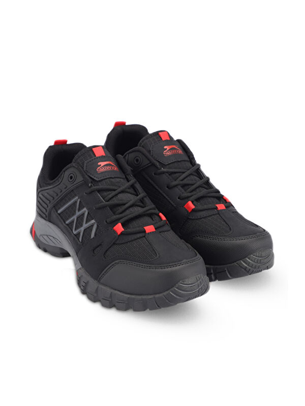 ZHENG Erkek Bot Siyah / Kırmızı - Görsel 3