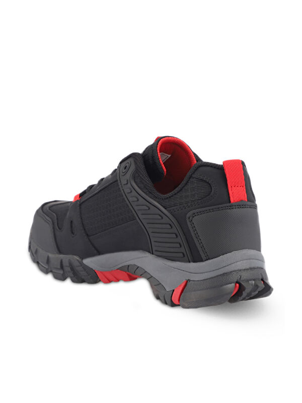 ZHENG Erkek Bot Siyah / Kırmızı - Görsel 4