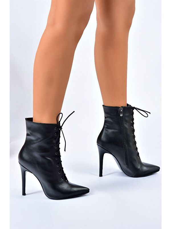 L3724935 Siyah Kadın Bot - Görsel 3