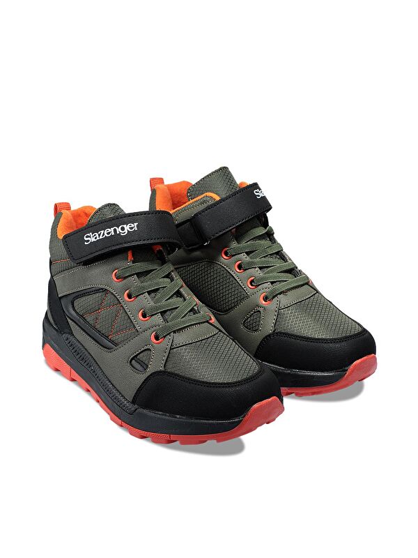 KESHA Unisex Çocuk Bot Haki / Siyah - Görsel 3