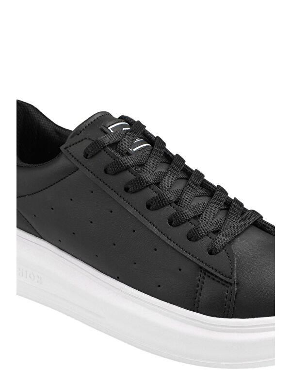 ZARATHUSTRA Sneaker Kadın Ayakkabı Siyah / Beyaz - Görsel 5