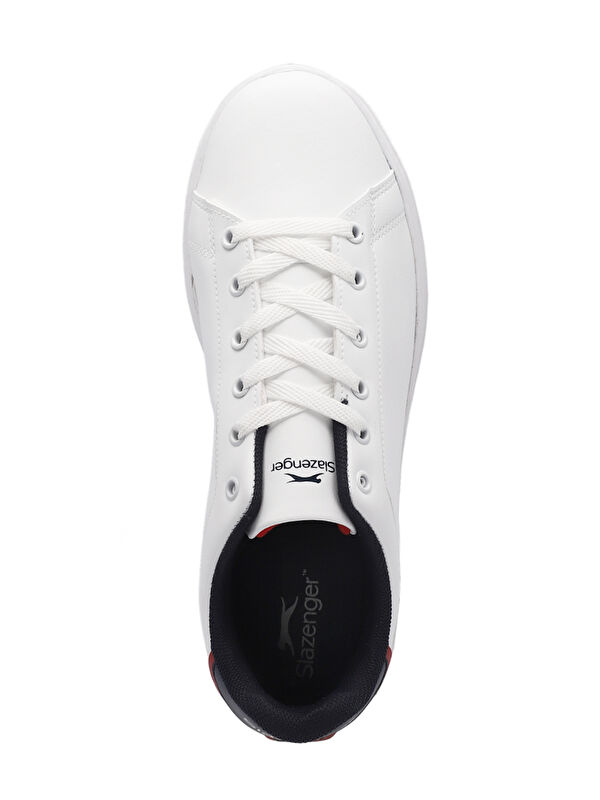 ORFEO I Erkek Sneaker Ayakkabı Beyaz / Kırmızı - Görsel 6