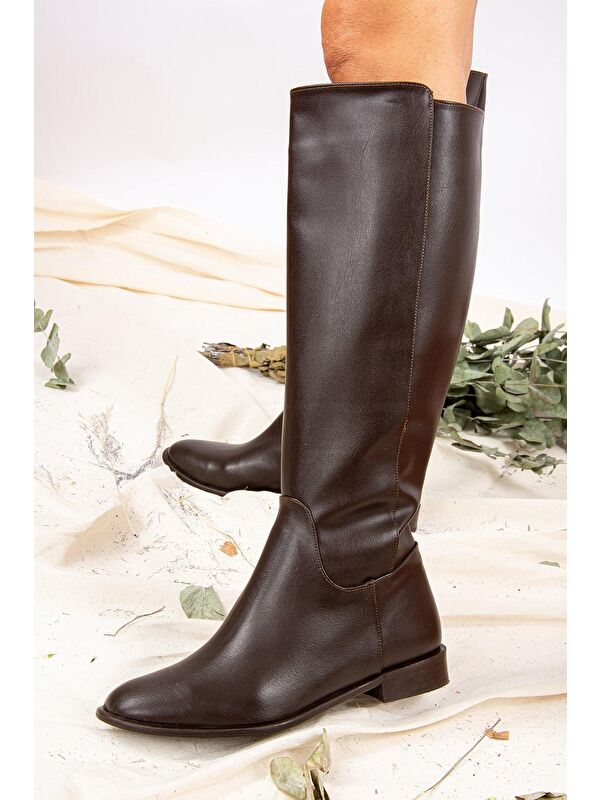 Fox Shoes Kahverengi Fox Shoes Çizme J654065609 Kadın