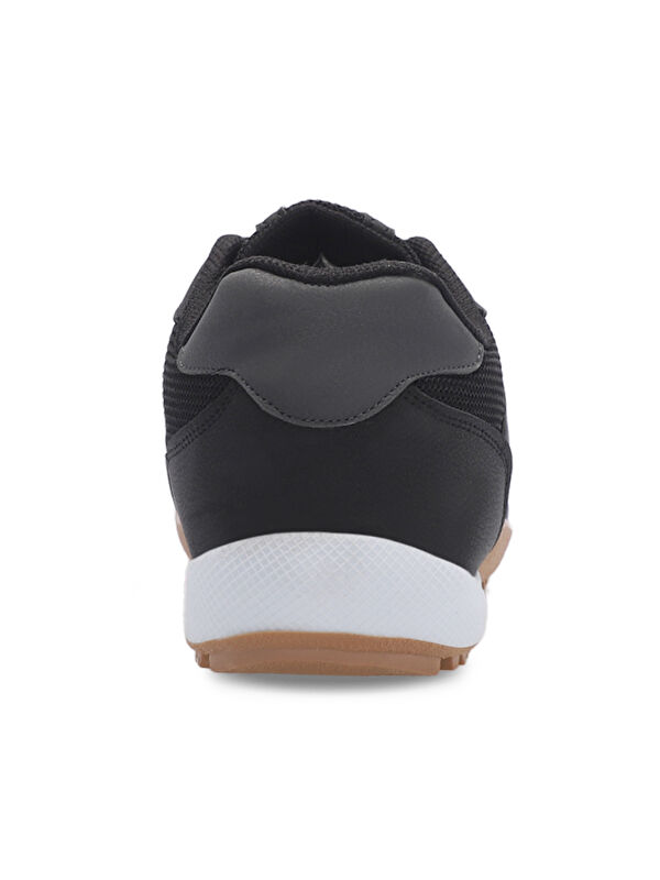 ADRIAN I Erkek Sneaker Ayakkabı Siyah / Beyaz - Görsel 7